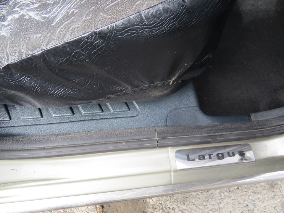 Так выглядит при опущенном сидении. — Lada Ларгус