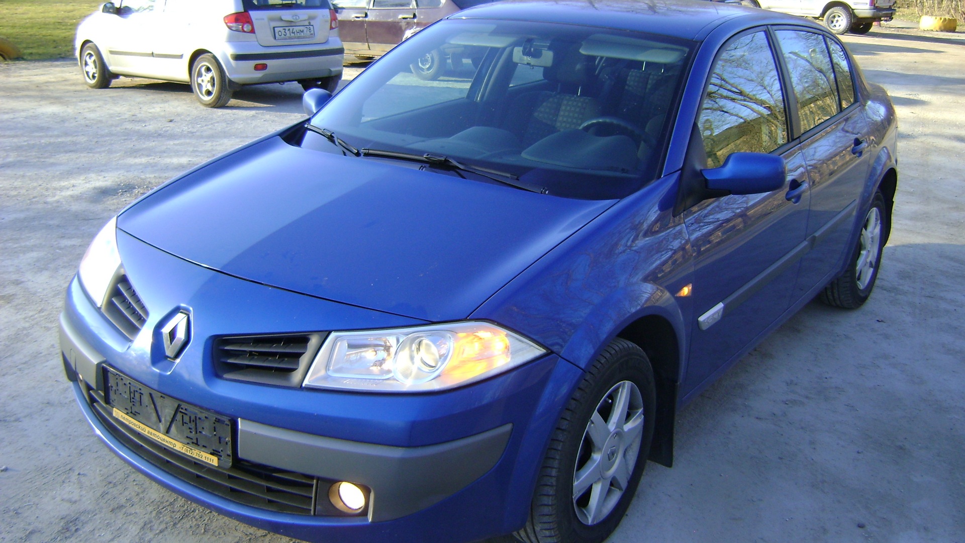 Renault Megane II 1.6 бензиновый 2007 | синяя лягуха на DRIVE2