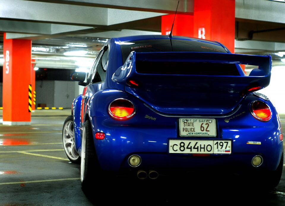 VW Beetle a4 Spoiler