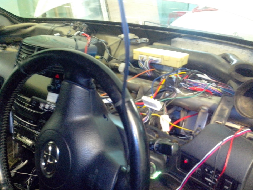 блок управления климат контроля и сига — Toyota Caldina (241), 2 л ...