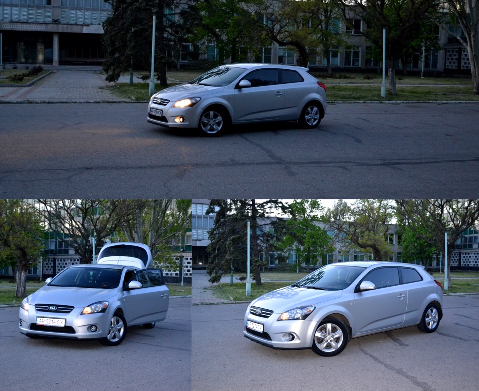 Сравнение 15 и 15 про. Kia Pro Ceed 2008 без тонировки. Тонировка бока 35. Тонировка 35 и 15%. Тонировка сравнение.