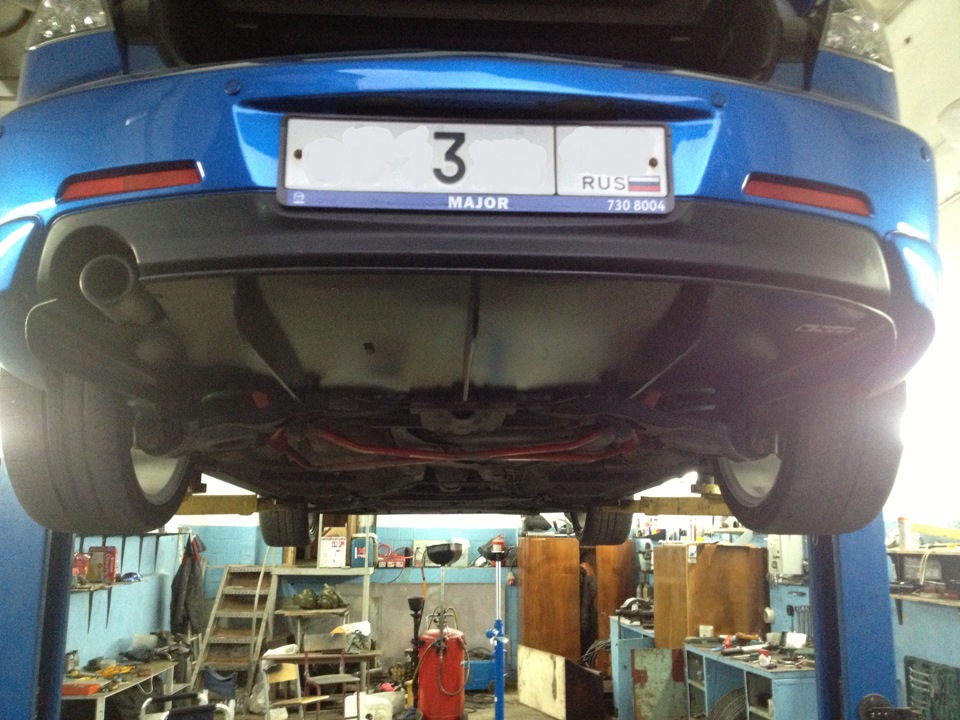 Диффузор by kr-tuning Var №2 — Mazda 3 (1G) BK, 2 л, 2005 года | тюнинг ...
