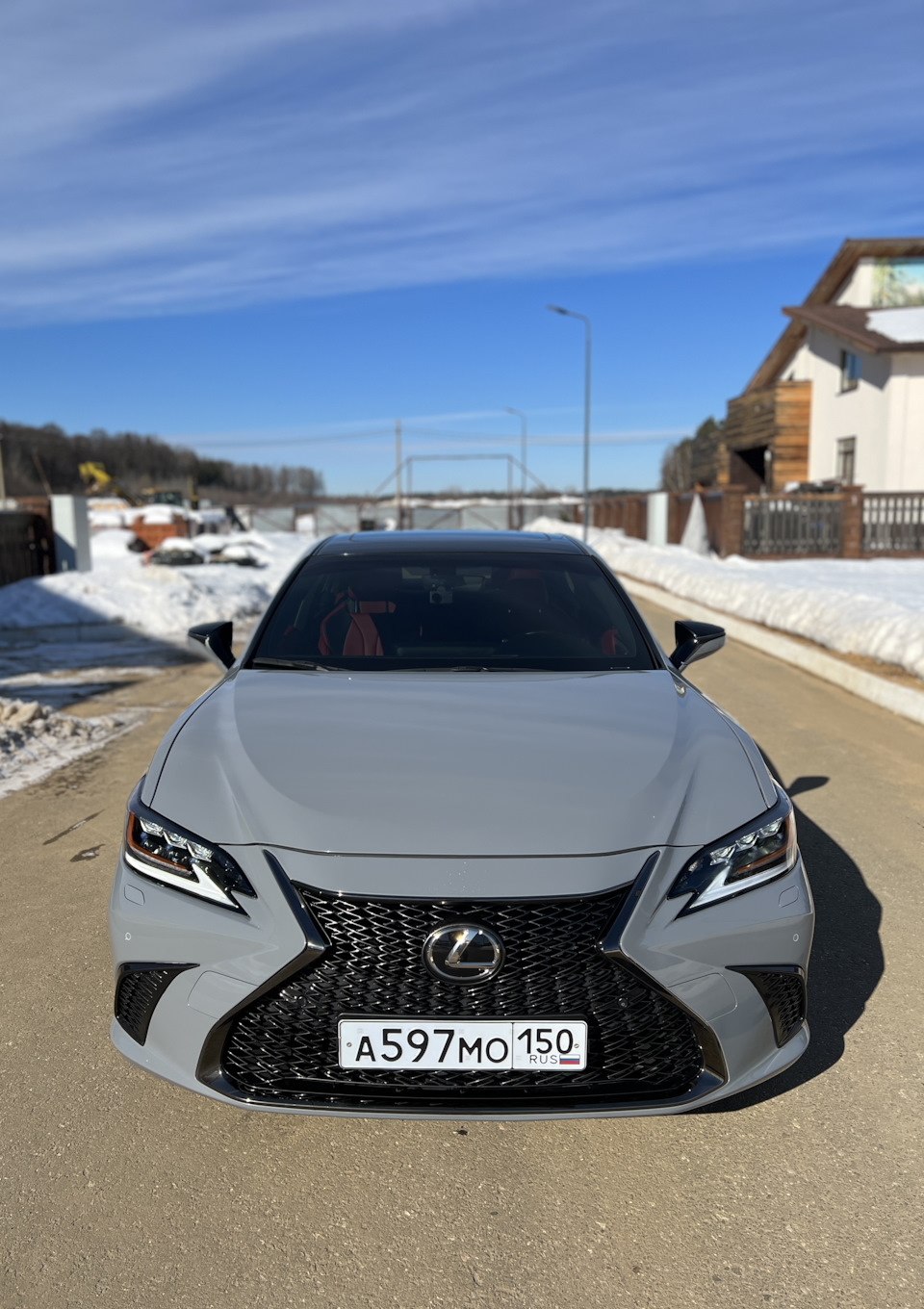 07.03.22 Три Линзы попытка N2 — Lexus ES (7G), 2,5 л, 2020 года | стайлинг  | DRIVE2