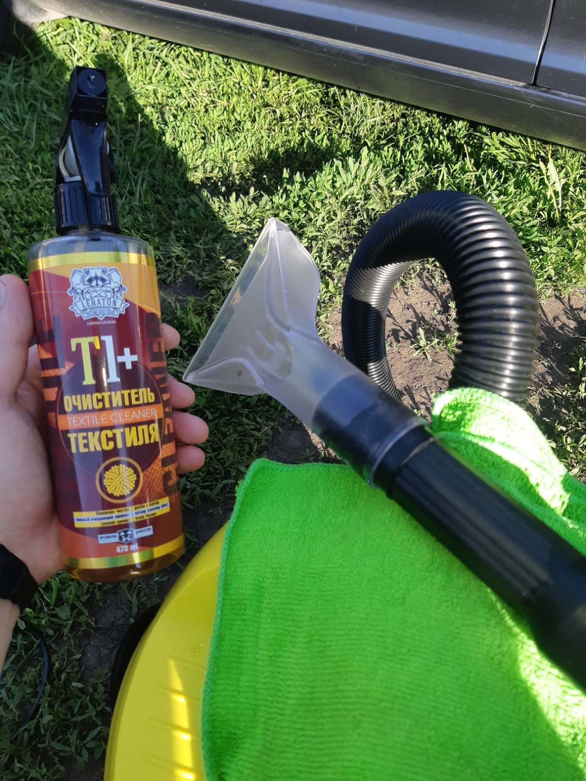 Профессиональная химчистка салона своими руками — Skoda Octavia A5 Mk2 ...