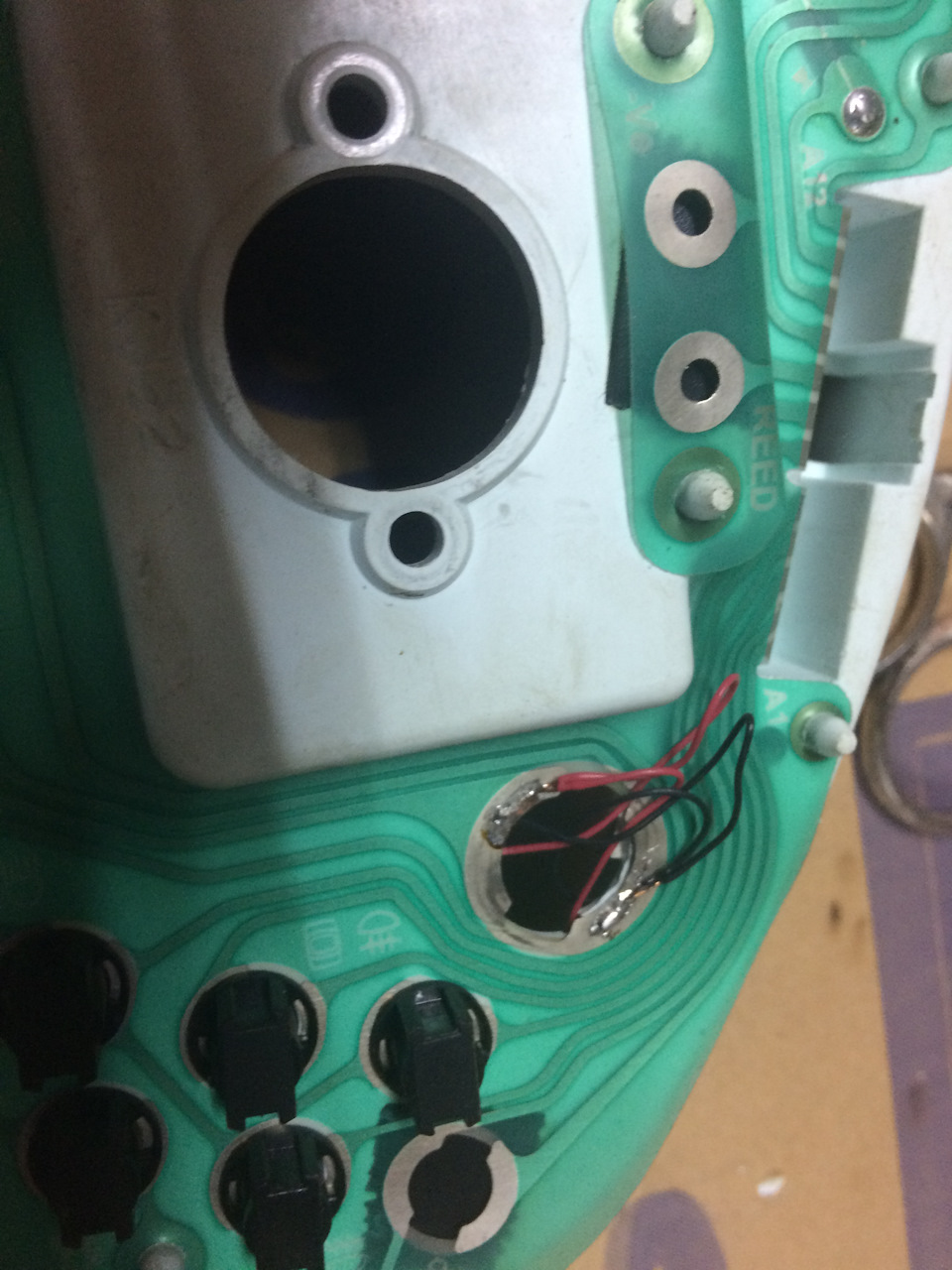 пересвет панели приборов Деу Матиз (жены тачка) — Hyundai Accent (2G ...