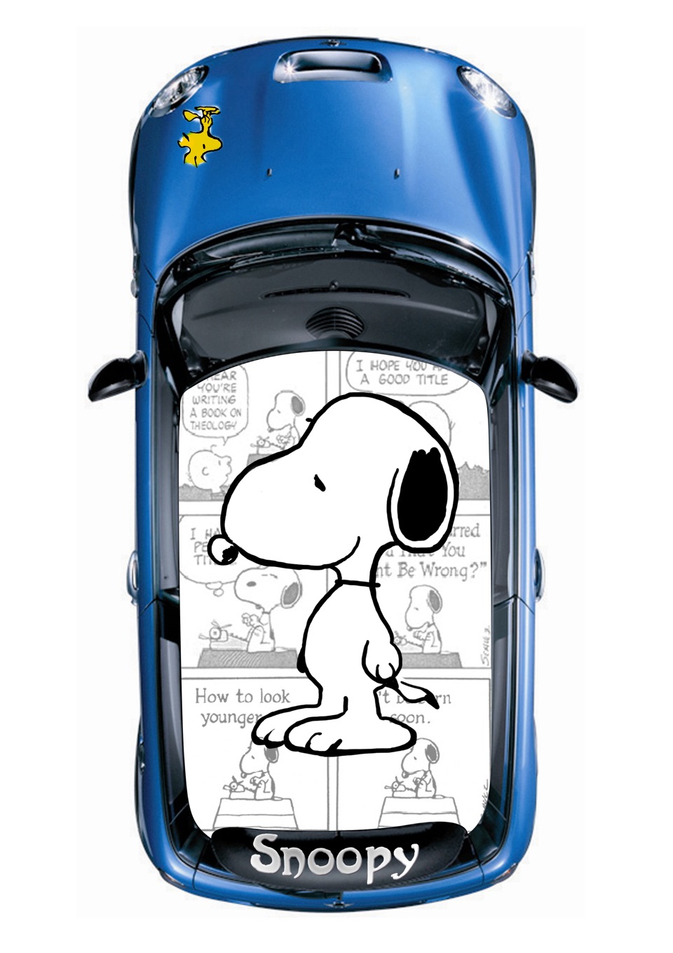 Mini Cooper S – проект Snoopy или как можно легким штрихом сделать свою  тачку по настоящему индивидуальной : ) — DRIVE2