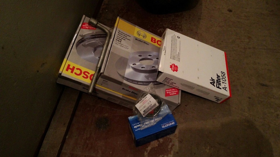 Немного ремонта. — Mitsubishi Galant (8G), 2 л, 2000 года | своими ...