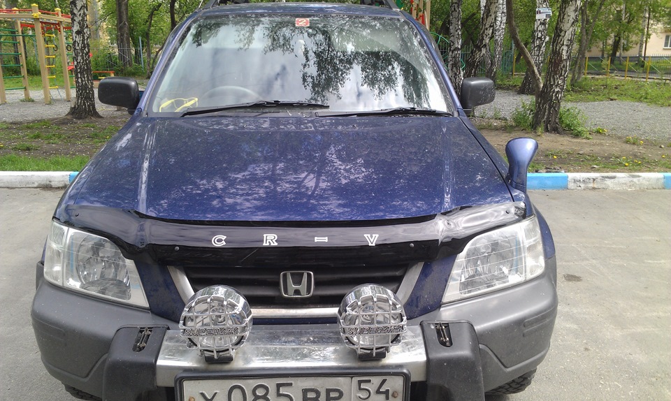 Мухобойник — Honda CR-V (RD1/RD2), 2 л, 1997 года | просто так | DRIVE2