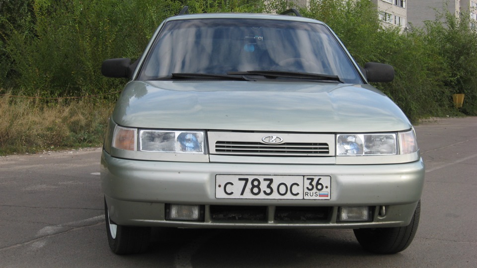 Lada 2111 Светло-зелёный сарайчик