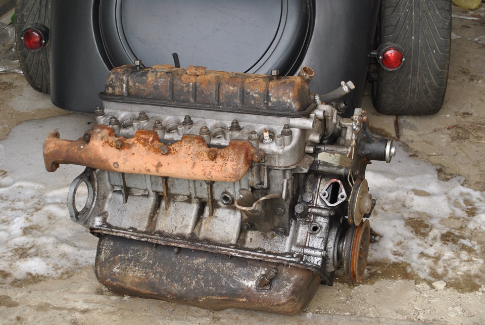 Фото двигателя газ 51 Зимовка - Hanomag Kurier, 3 л, 1934 года наблюдение DRIVE2
