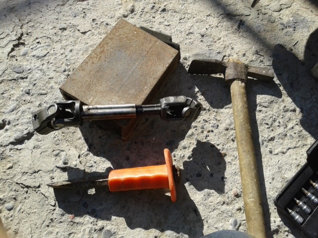 Ремонт телескопического соединения рулевого вала — Opel Vectra B, 2 л ...