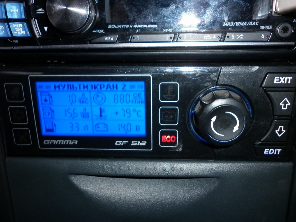 БК+электронное управление печкой Gamma gf-512 — Bogdan 21101, 1,6 л ...