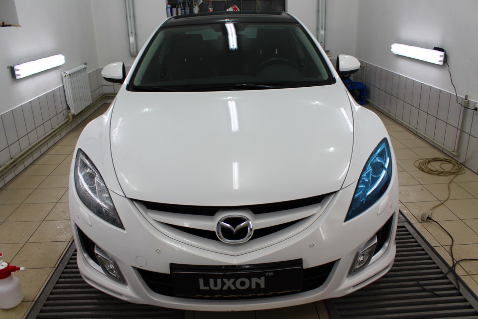 Полировка, тонировка и защита фар синей пленкой КК! Синеглазка ...