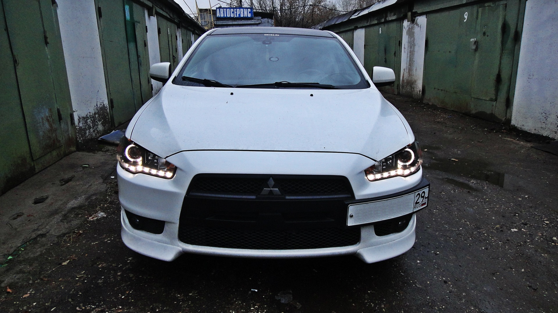 Mitsubishi Lancer 10 Р±РµР»С‹Р№