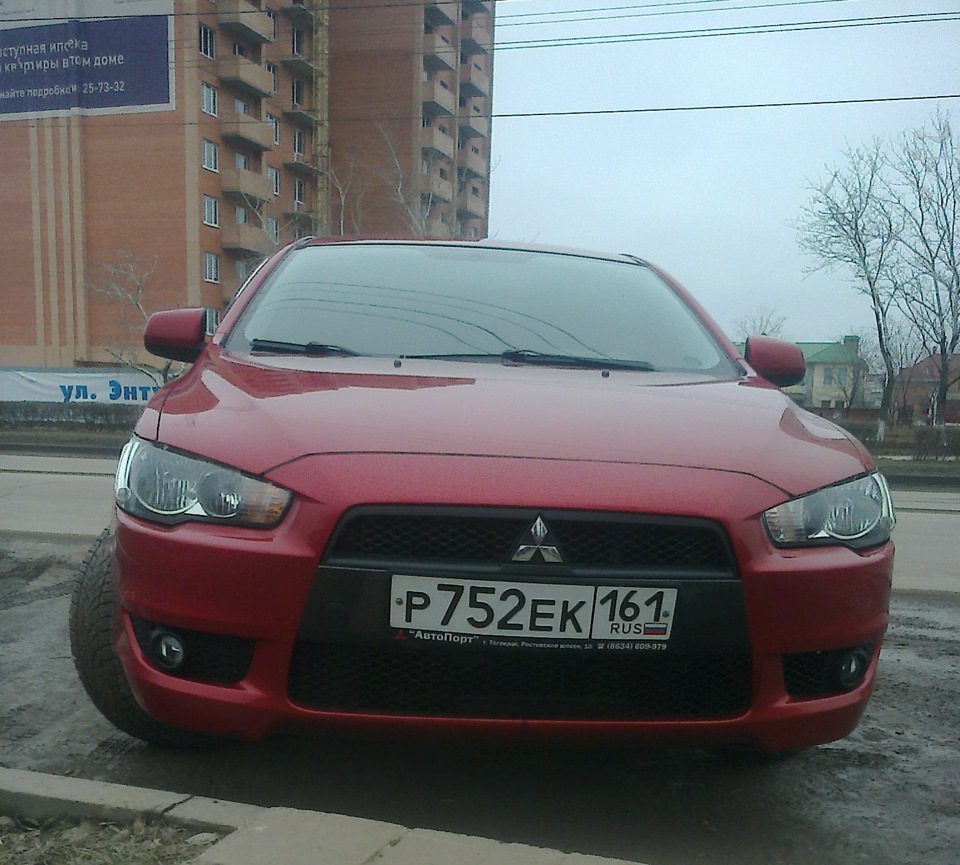 Мелкий тюнинг)) — Mitsubishi Lancer X, 1,8 л, 2008 года | тюнинг | DRIVE2