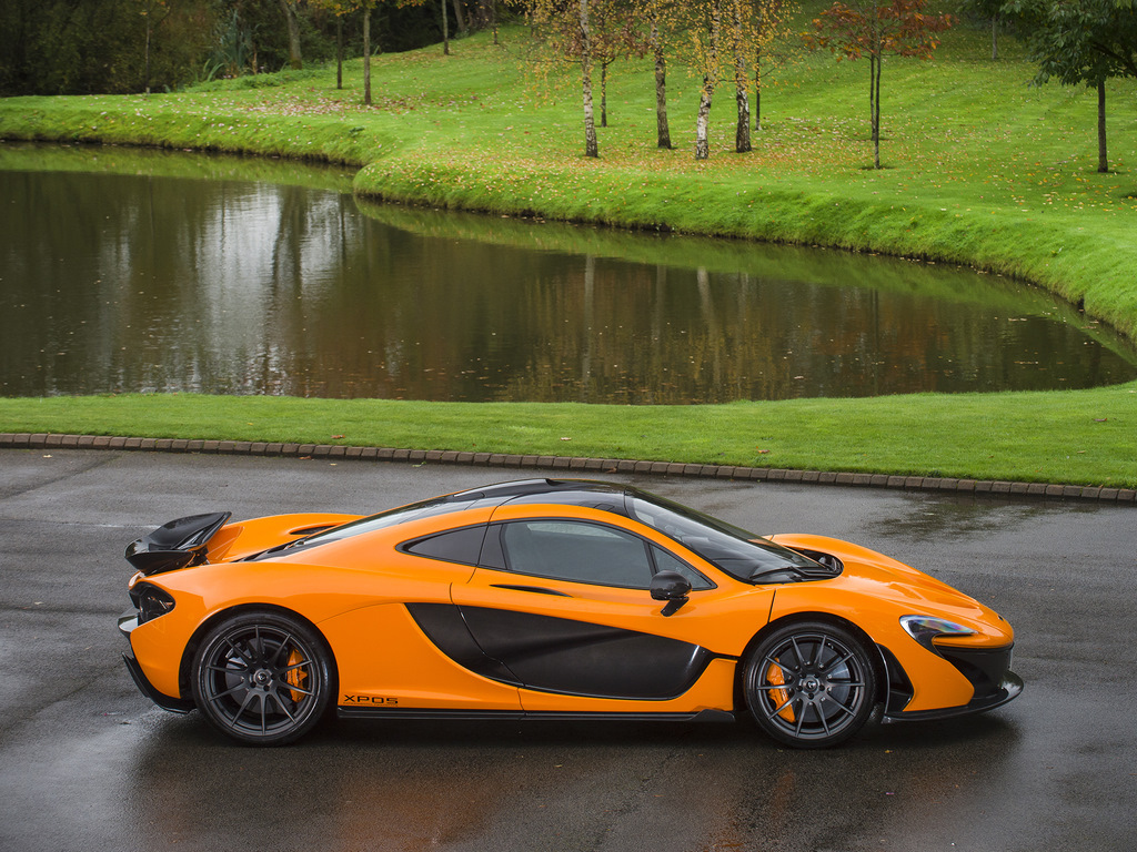 MCLAREN p1 мотор