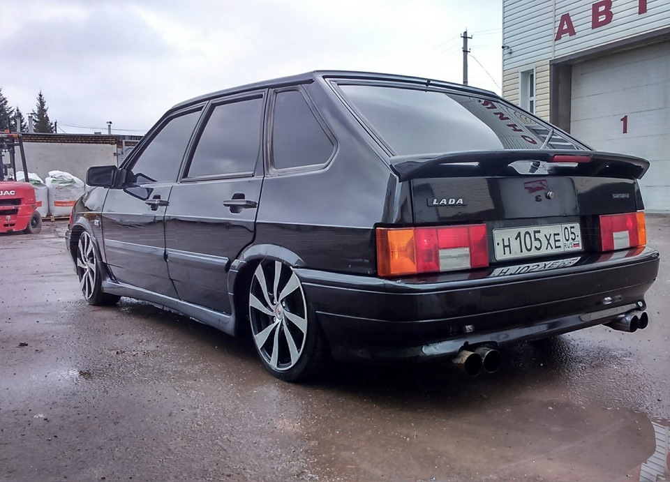 поставил колеса — Lada 2114, 1,6 л, 2008 года | колёсные диски | DRIVE2