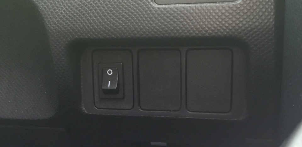 Подключение антирадара к кнопке на место заглушки — Toyota Ractis (1G ...