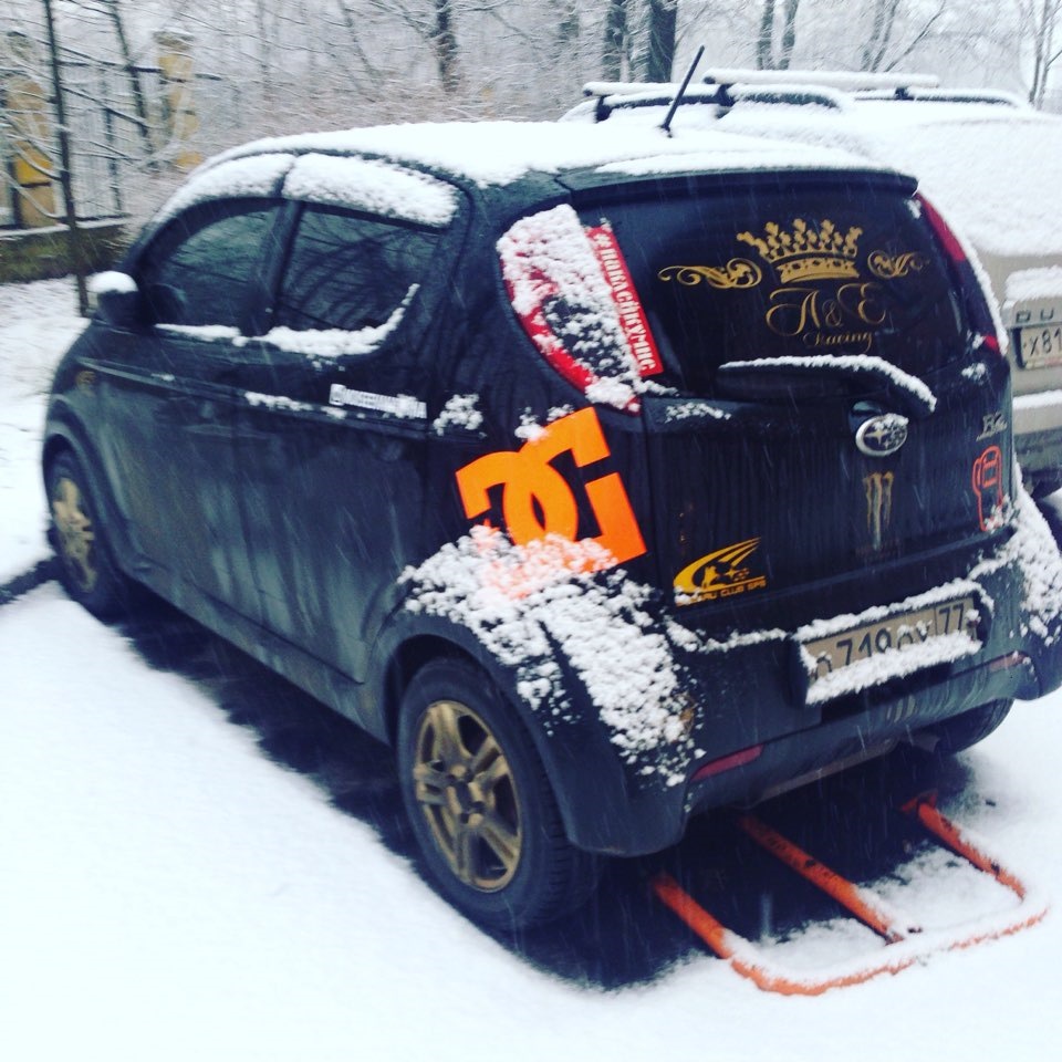 Вместительность на ура — Subaru R2, 0,8 л, 2005 года | фотография | DRIVE2