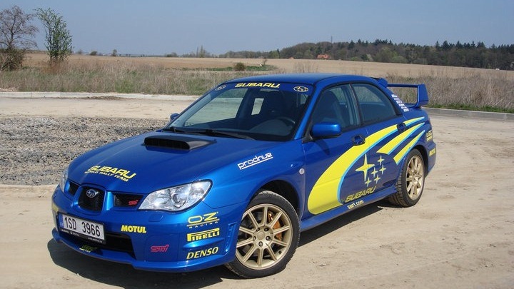 Субару Импреза WRX винил