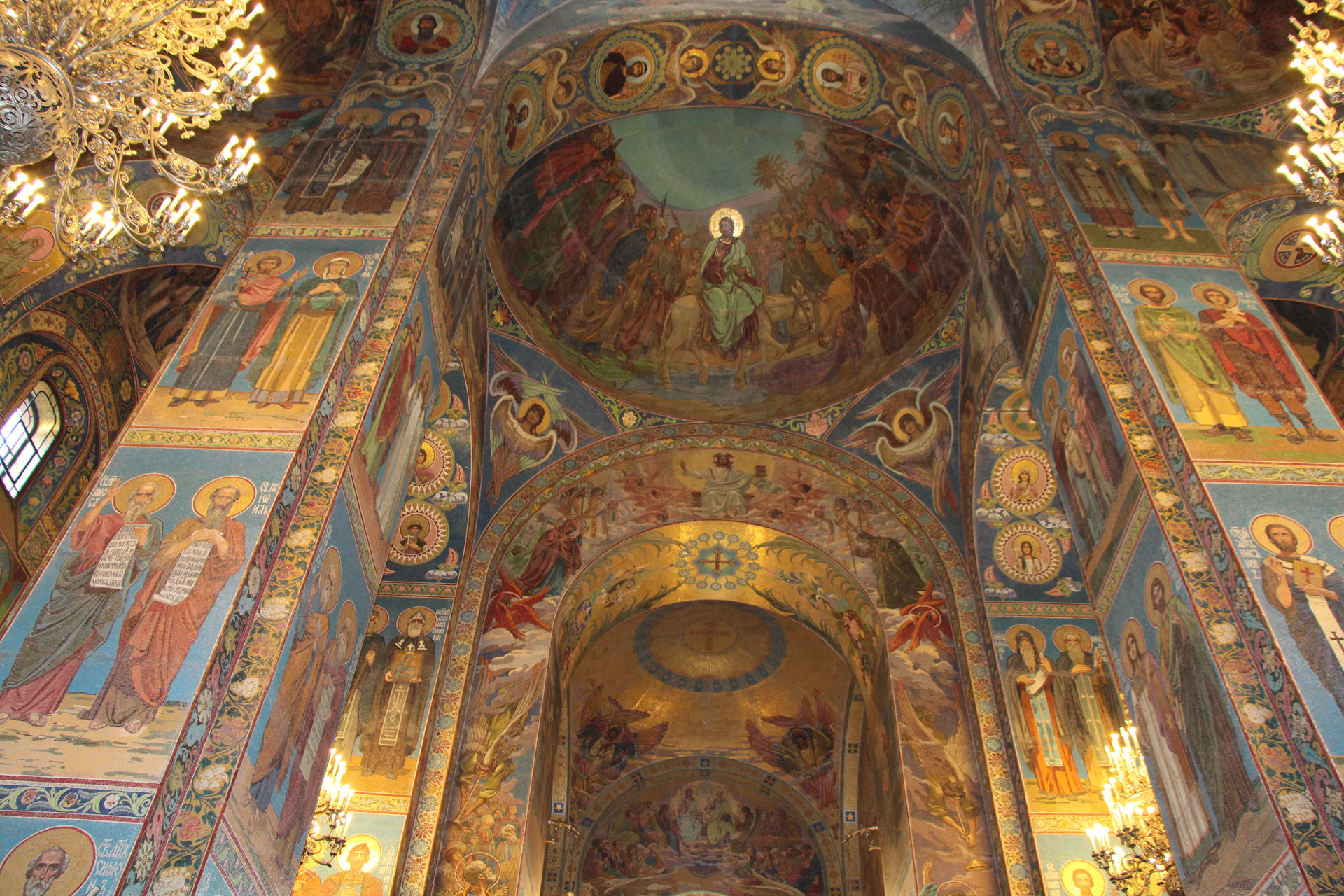архангельский собор московского кремля фото внутри