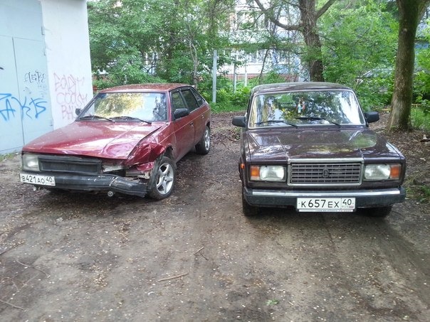 колдун мать его… — Москвич 2141, 2 л, 1989 года | ДТП | DRIVE2