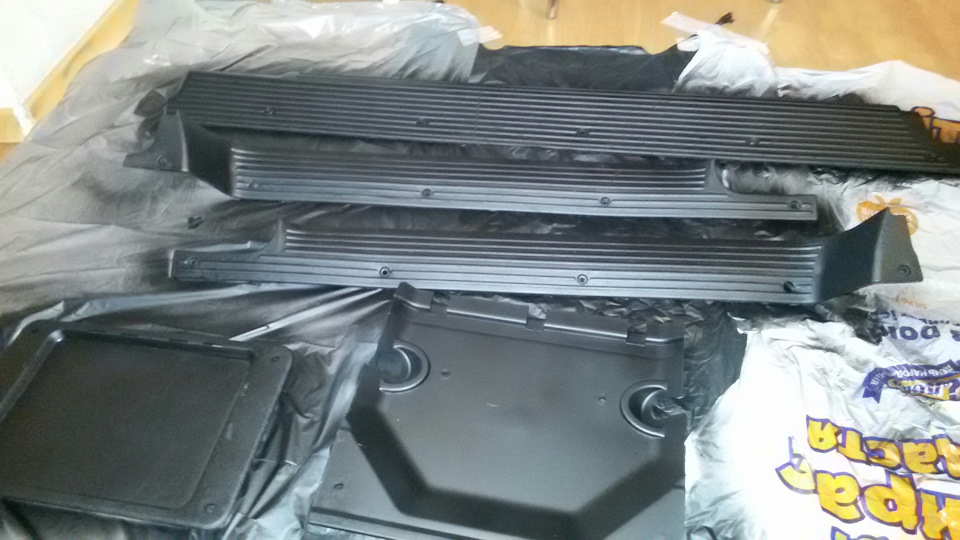 Окраска пластика салона — Mercedes-Benz Vito (1G), 2,2 л, 2003 года ...