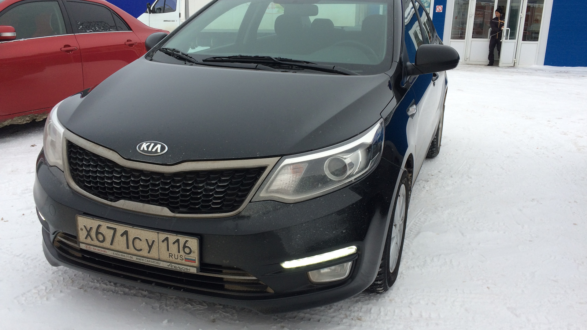 KIA Rio (3G) 1.6 бензиновый 2016 | Red Line на DRIVE2