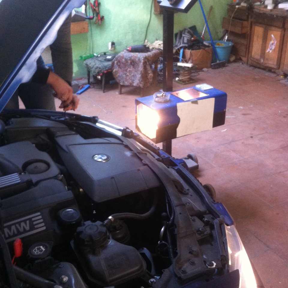 Регулировка фар — BMW 3 series (E90), 2 л, 2007 года | электроника | DRIVE2