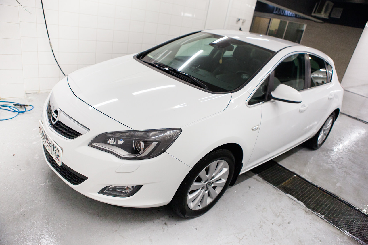 Полировка opel astra j