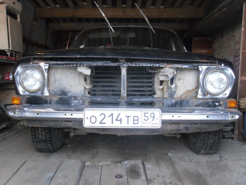 текущее состояние волги (в гараже) — ГАЗ 2410, 2,4 л, 1989 года ...