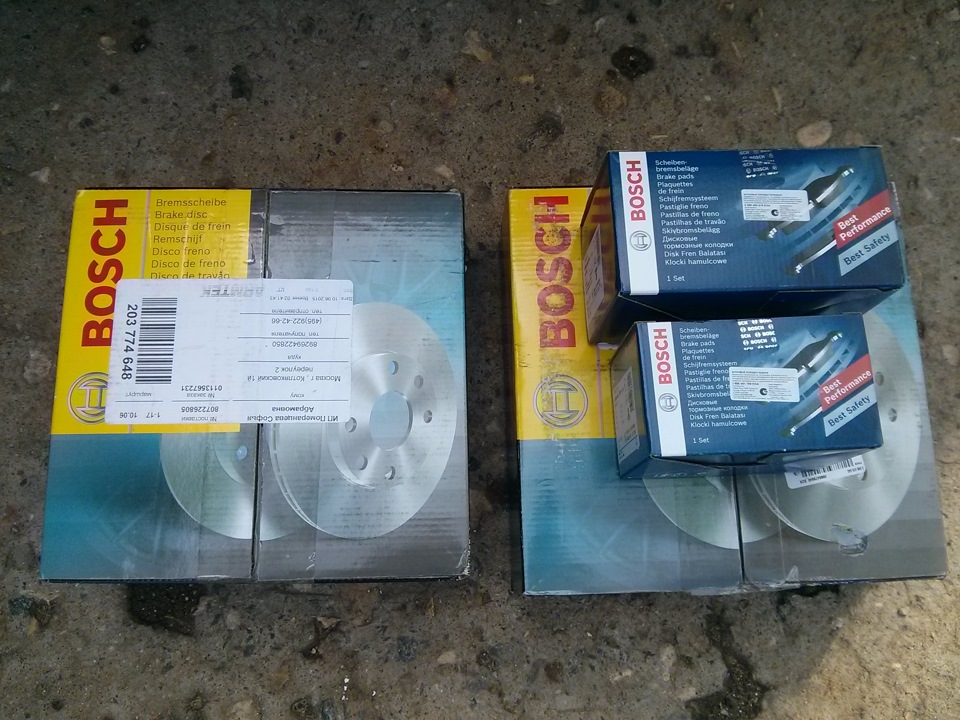 17. ТО-2. Пробег 185000 км. Замена тормозных дисков и колодок по кругу ...