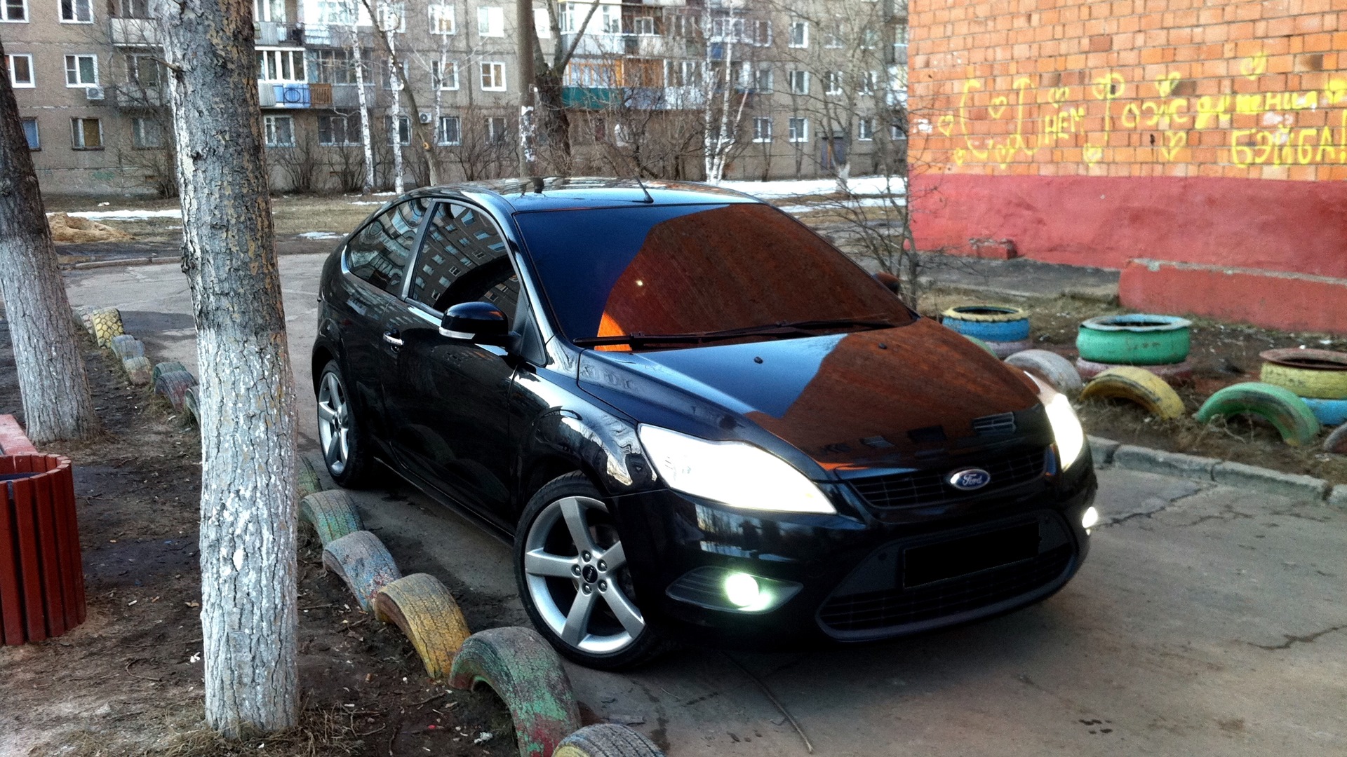 Ford Focus 2 черный