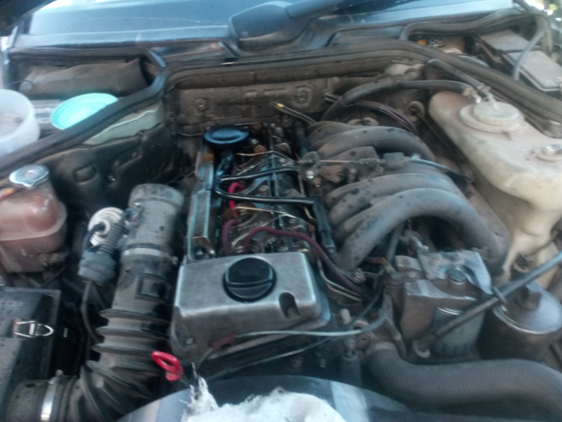 мерседес заглох на ходу