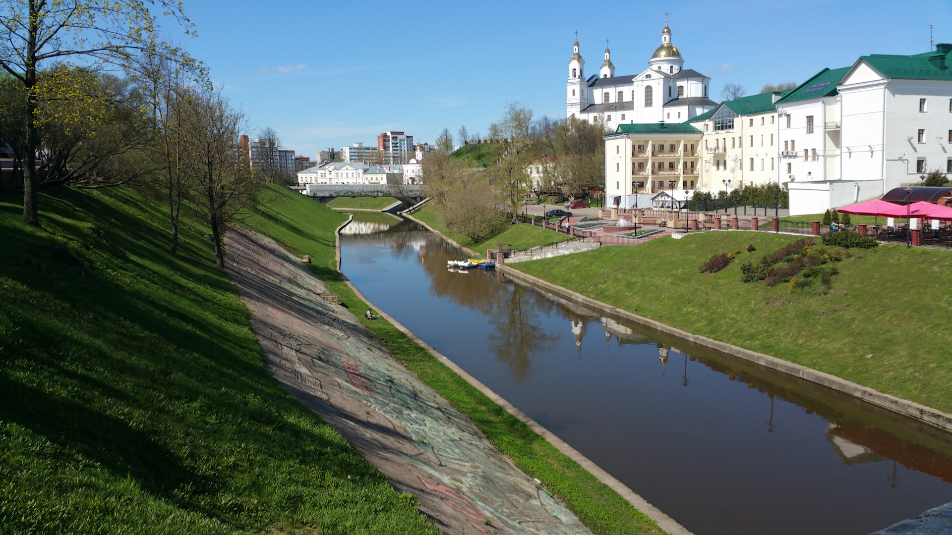 Беларусь Витебск Витьба река