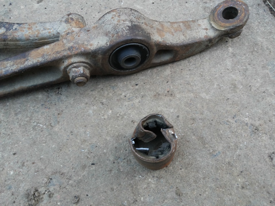 Замена сайлентблоков в передних нижних рычагах. — Honda Civic (5G), 1,5 ...