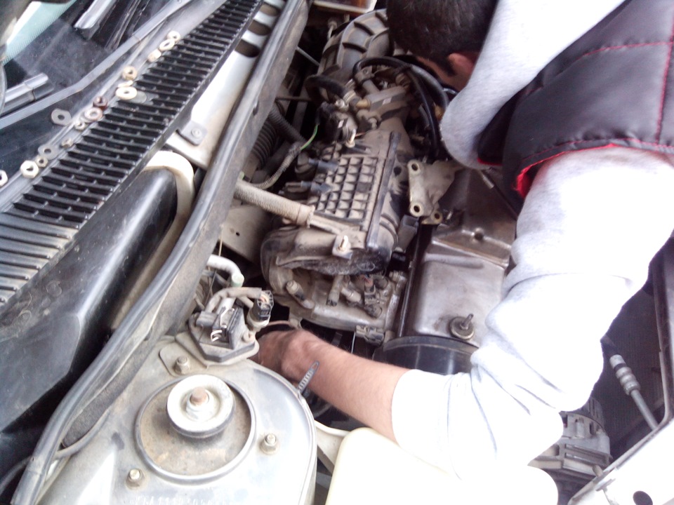 Регулировка клапанов замена катколектора — Lada Калина седан, 1,6 л ...