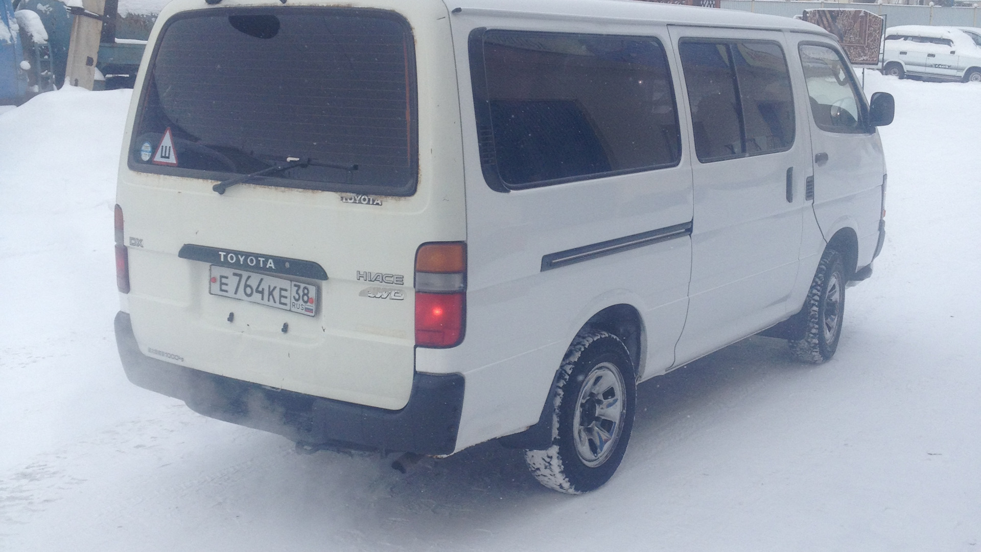 Toyota HiAce (H100) 2.8 дизельный 1992 | Белая Кляча на DRIVE2