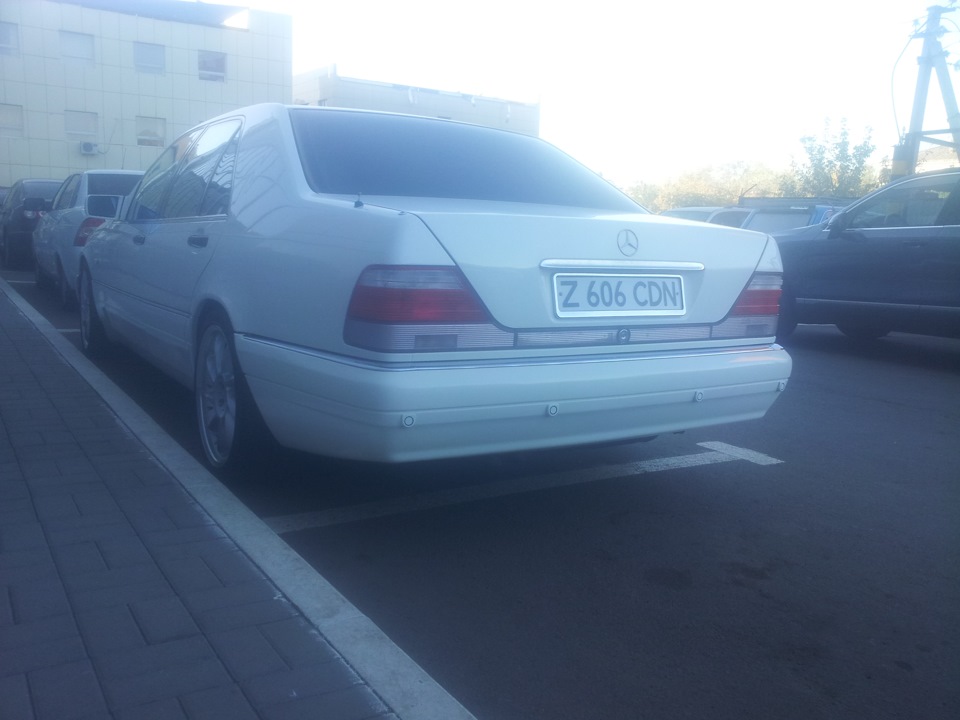 Оригинальные фонари! — Mercedes-Benz S-class (W140), 3,2 л., 1995 года ...