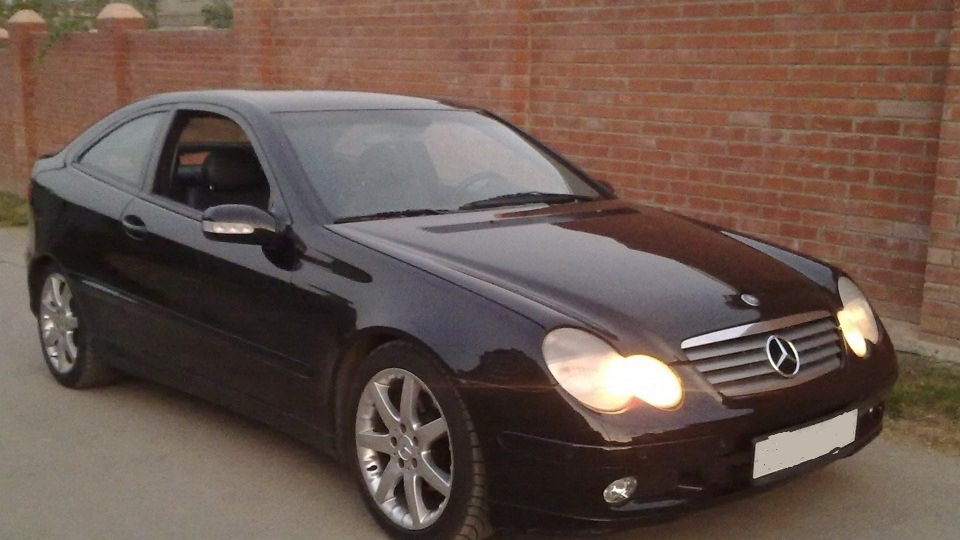На холодную плавают обороты — Mercedes-Benz C-class Sportcoupe (C203 ...