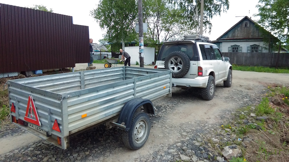 Американский фаркоп (квадрат). Продолжение — Suzuki Escudo (1G), 2 л ...
