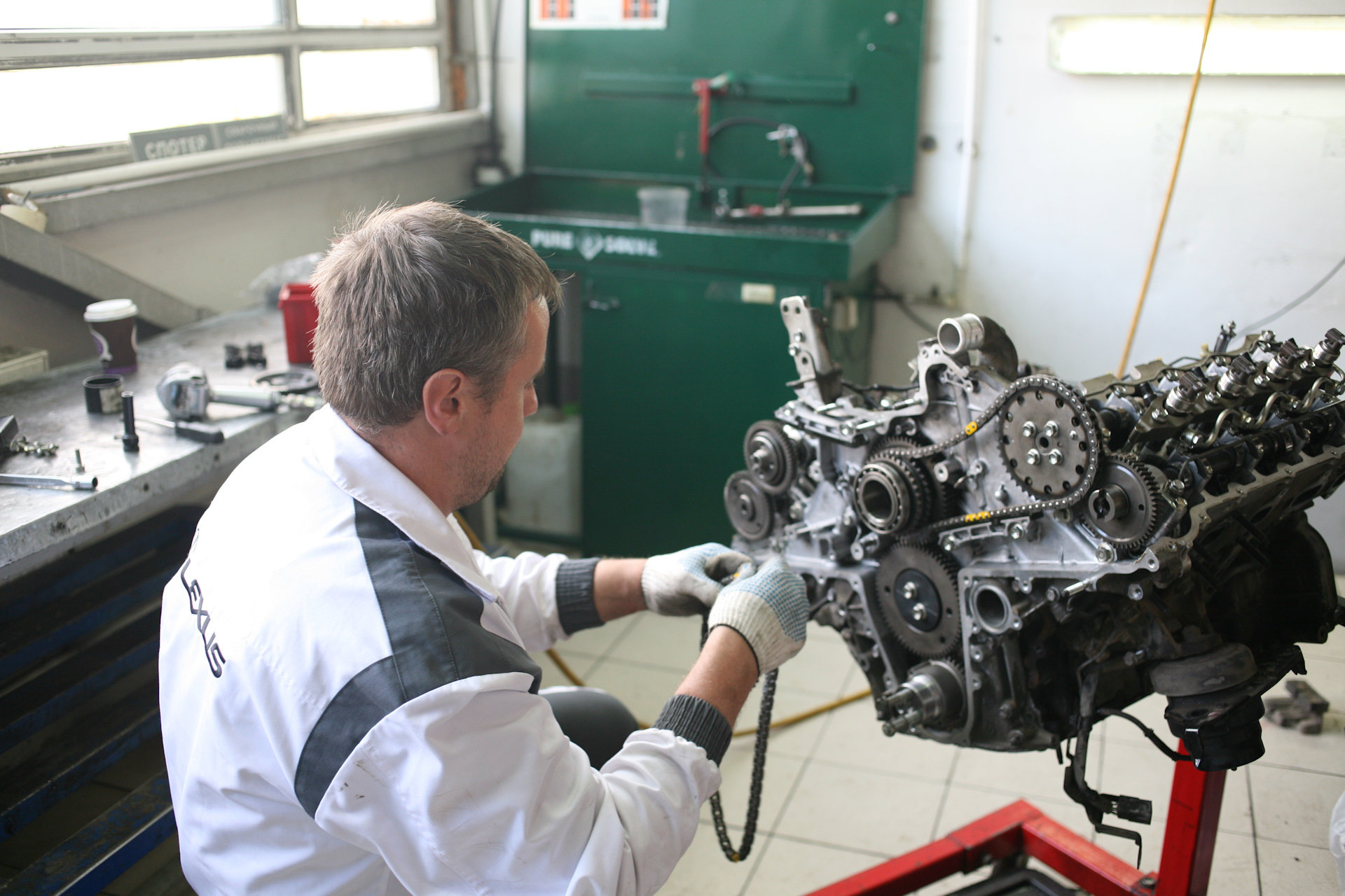 Средний ремонт двигателя