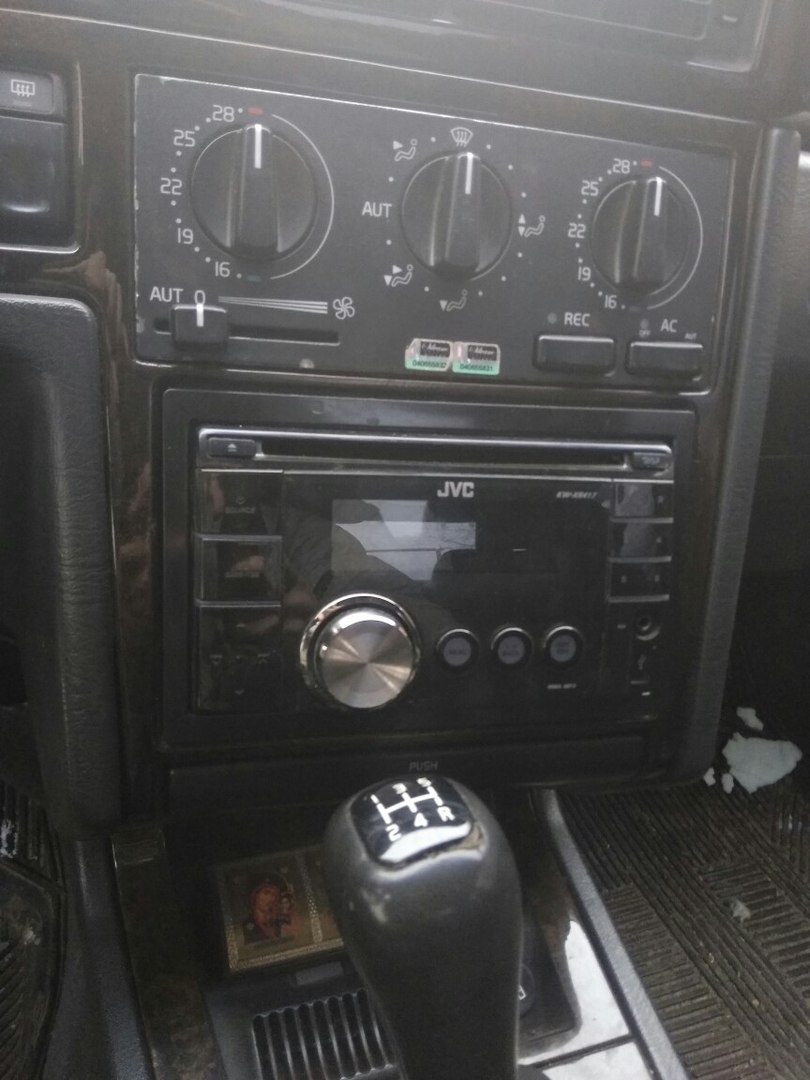 JVC KW-XR417 — Volvo 850 R, 2,3 л, 1996 года | автозвук | DRIVE2