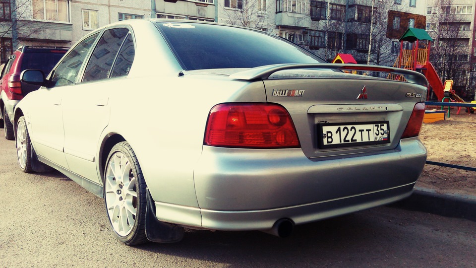 задние фонари ralliart mitsubishi galant