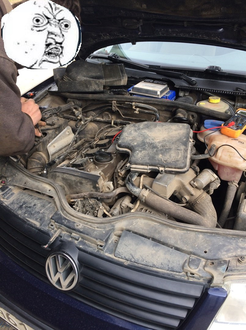 Нескончаемая борьба — Volkswagen Passat B5, 1,8 л, 2000 года | своими ...