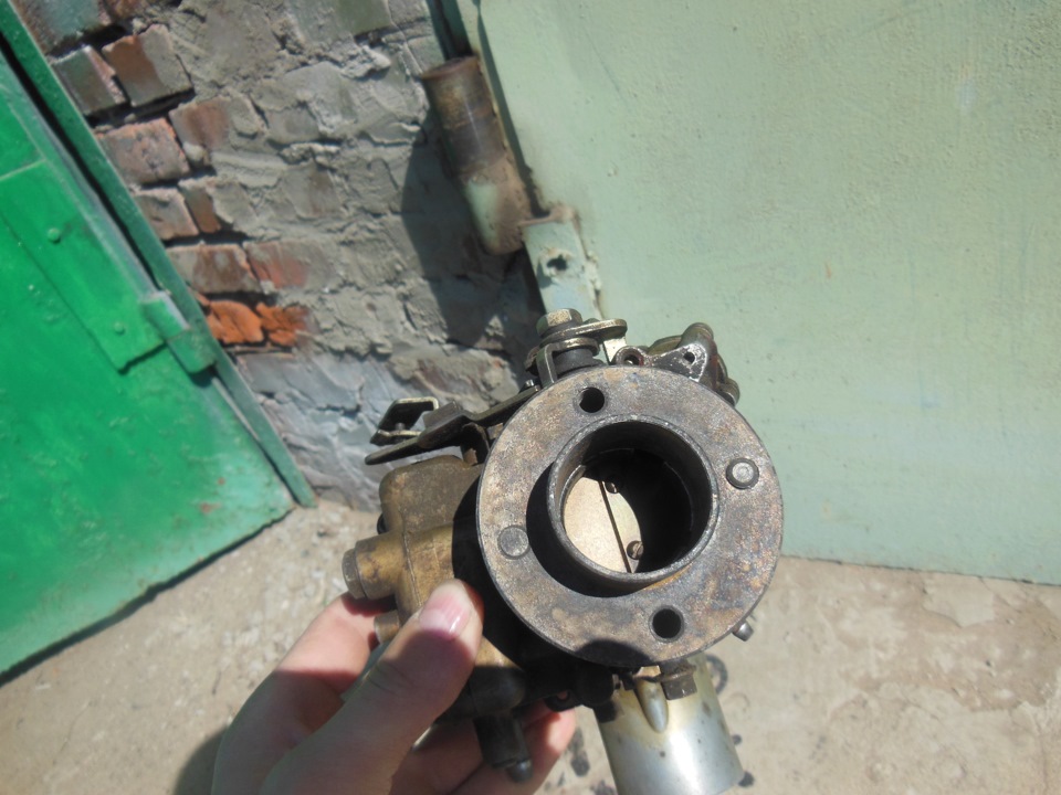 Карбюратор К133 и плита под него. — Самодельный квадрик - КЛОП, 1,6 л ...