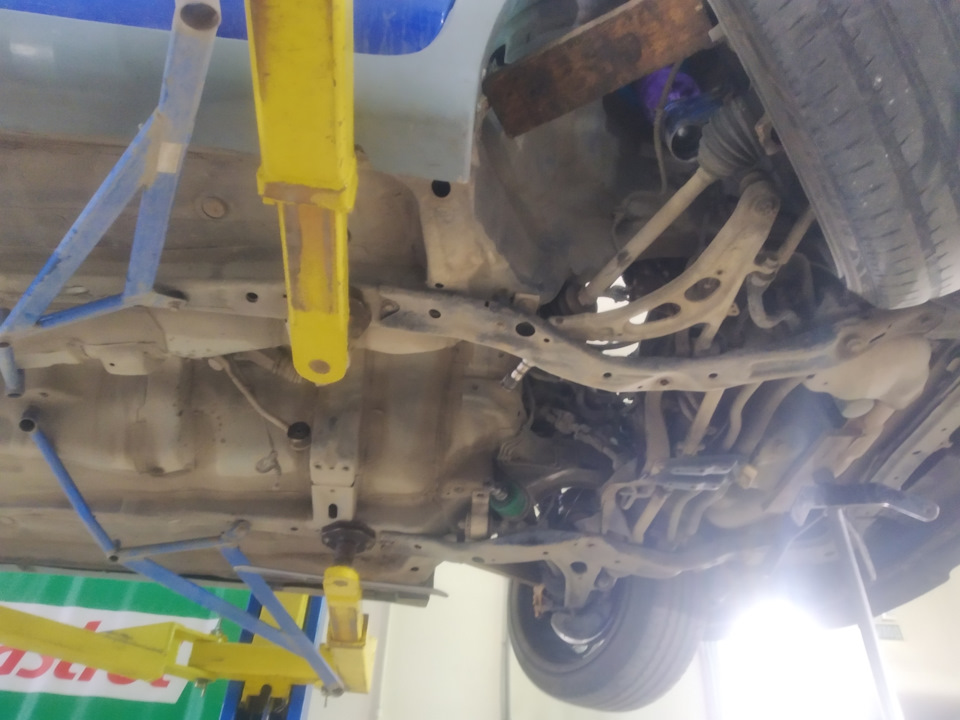 Замена сцепы и выжимного на 6мт Dccd — Subaru Forester (SG), 2 л, 2007 ...