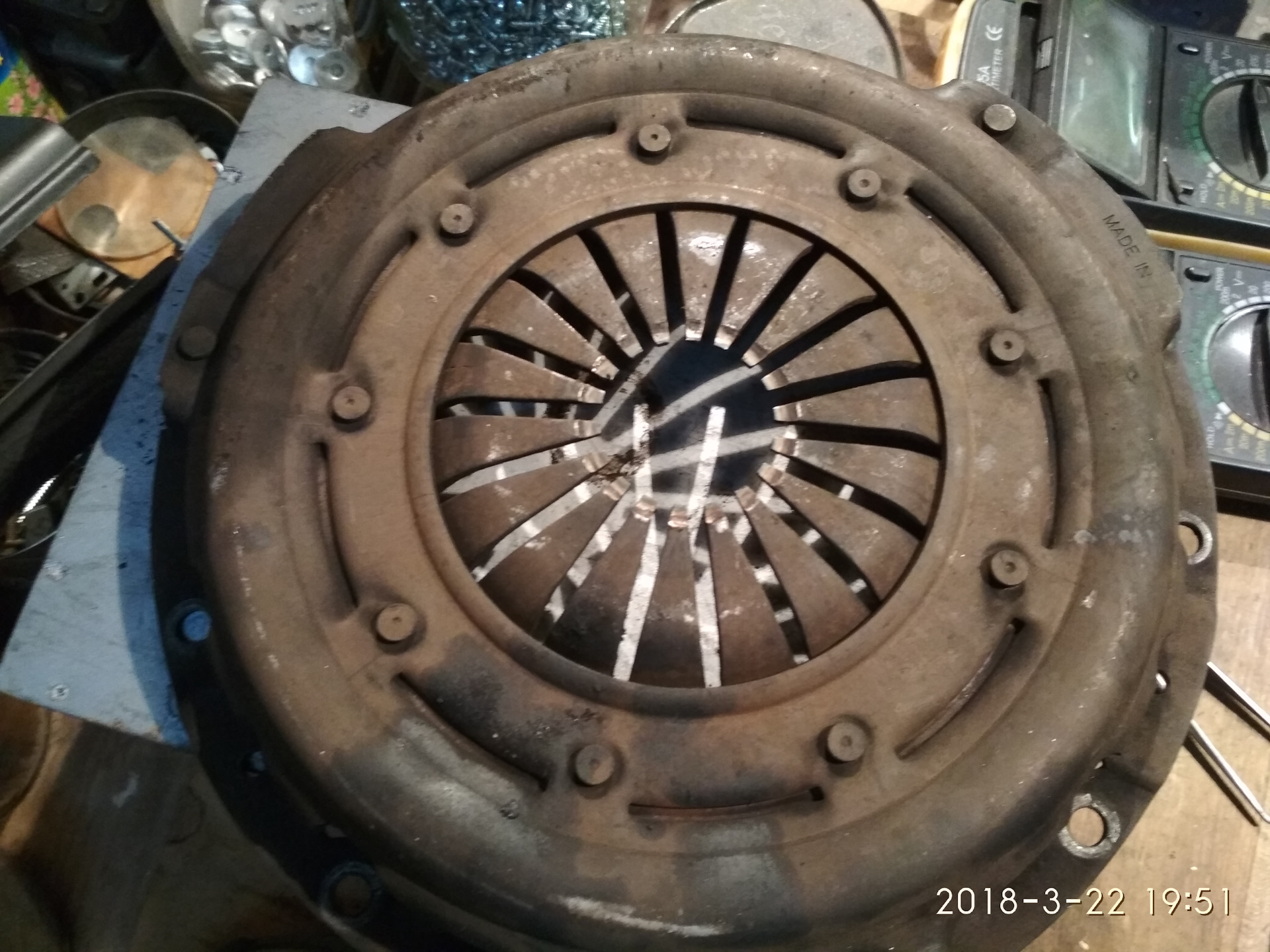 Замена Сцепления Фиат Крома 2,5V6 — FIAT Croma I, 2,5 л, 1996 года ...