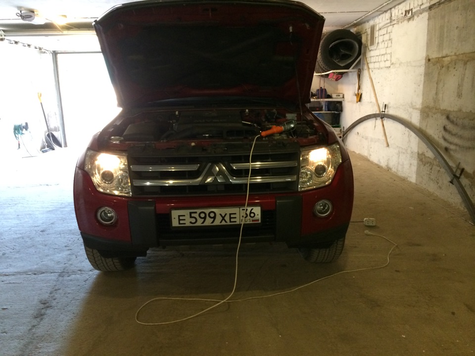 габариты — Mitsubishi Pajero (4G), 3,8 л, 2008 года | стайлинг | DRIVE2