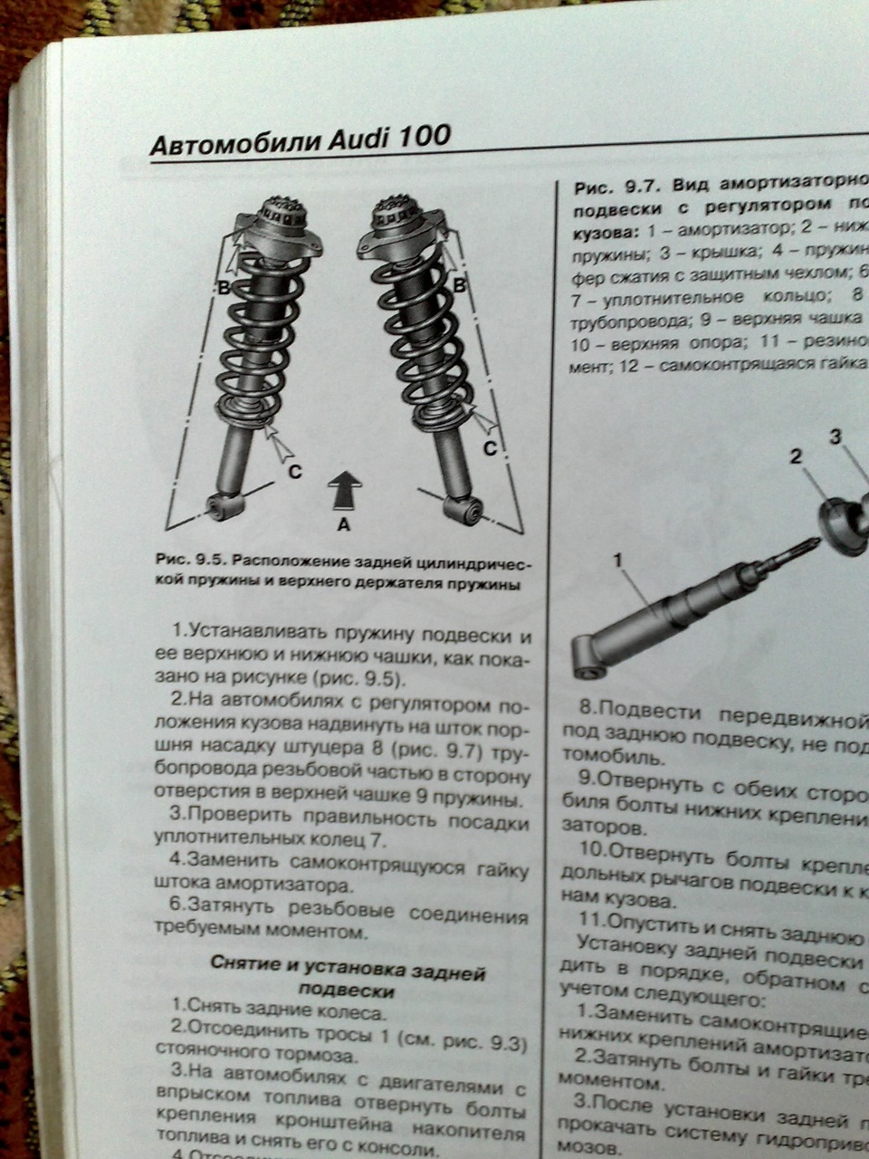 Какой стороной ставить амортизаторы